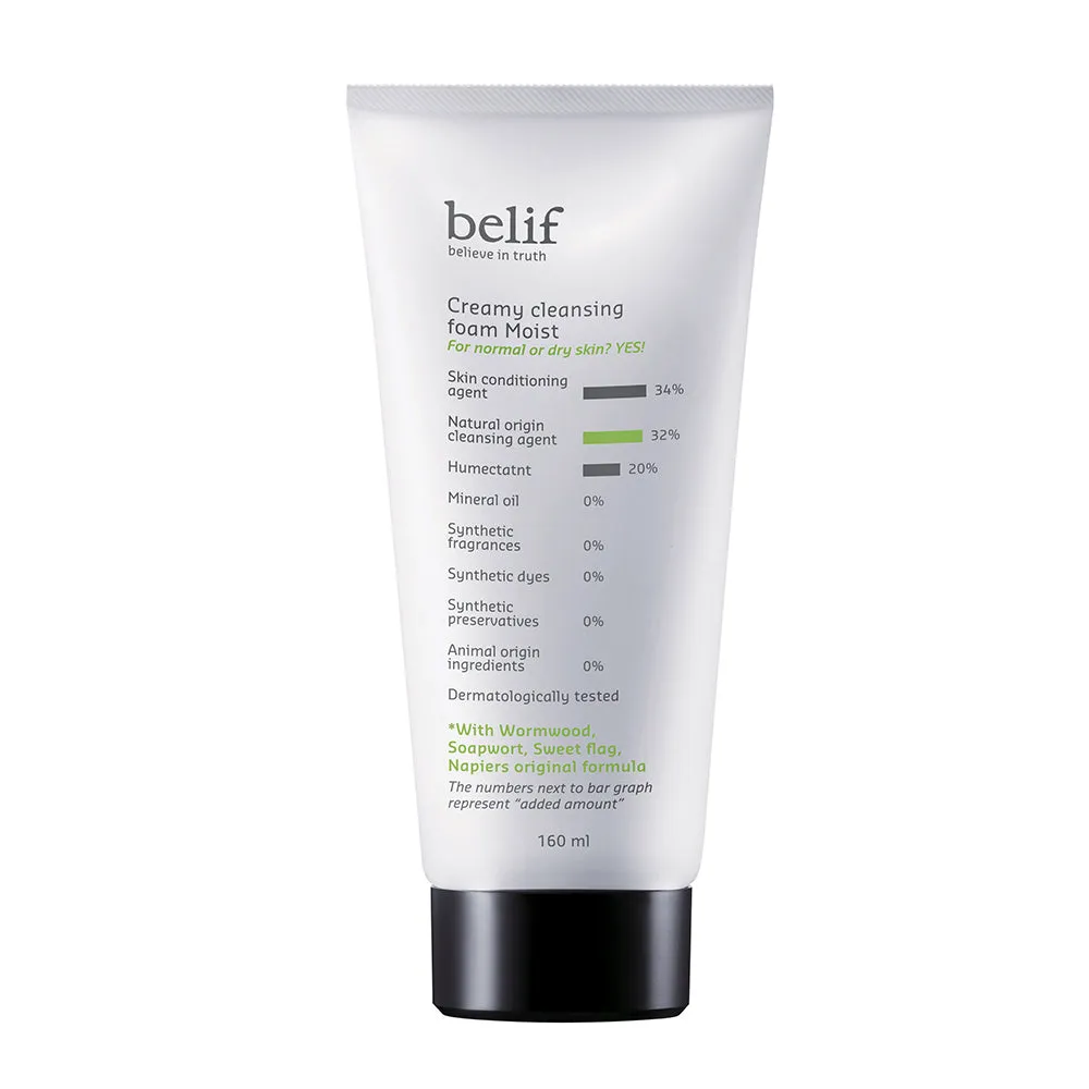 belif Creamy Cleansing Foam Moist