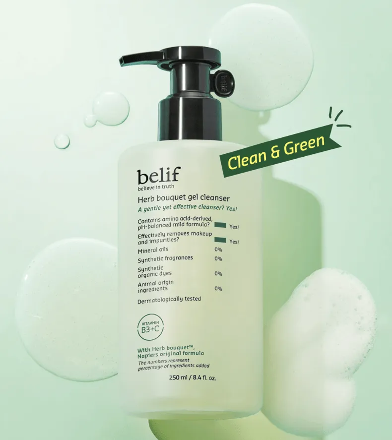 belif Herb Bouquet Gel Cleanser 250ml