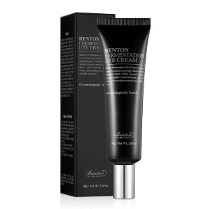 BENTON Fermentation Eye Cream 30g (1.05 oz.) - Galactomyces & Bifida Ferment Anti-Wrinkle Eye Treatment Cream, Dark Circles & Puffiness & Under Eye Bags