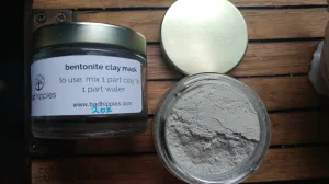 bentonite clay face mask