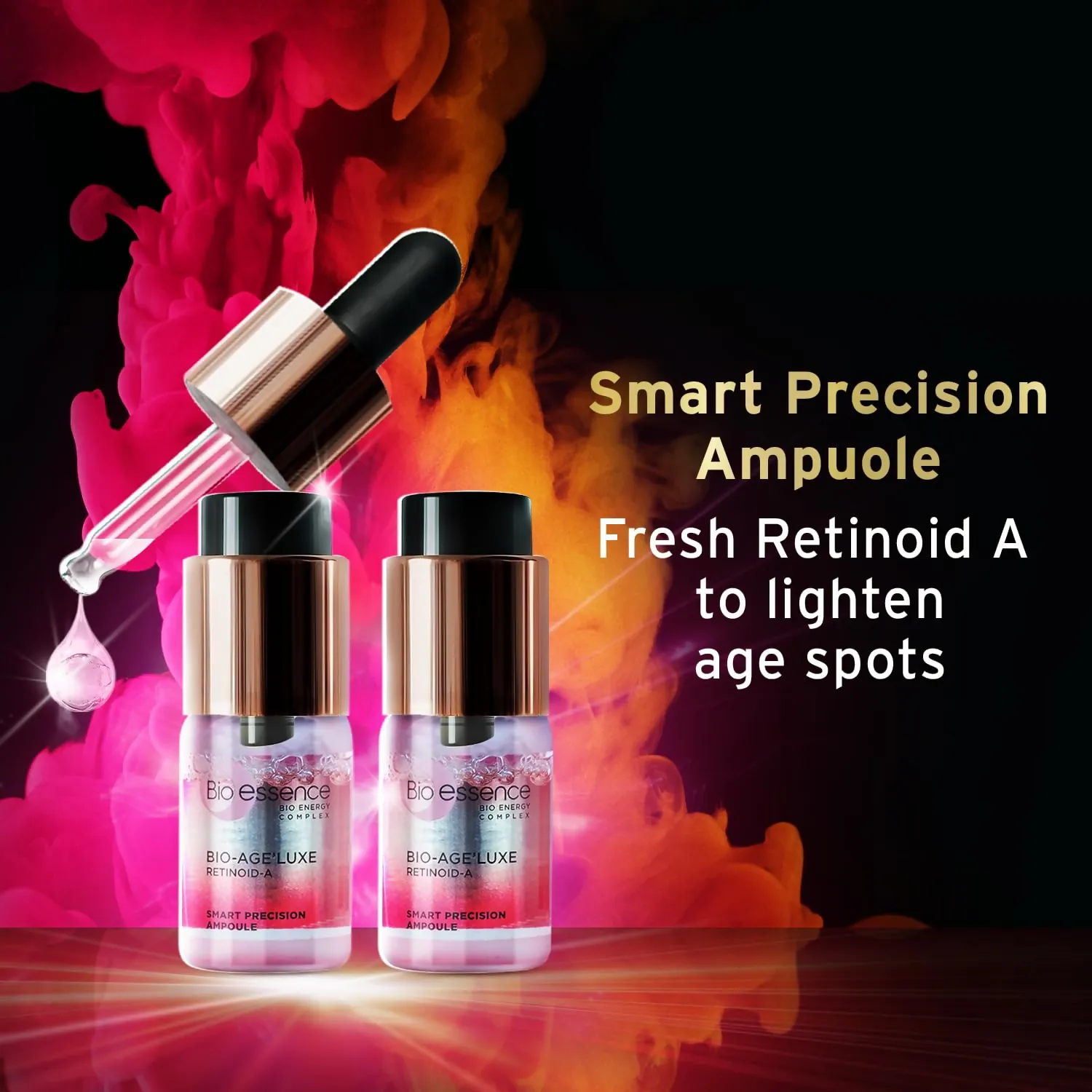 Bio Essence Bio-Age'Luxe Ampoule With Fresh Retinoid A   Face Serum