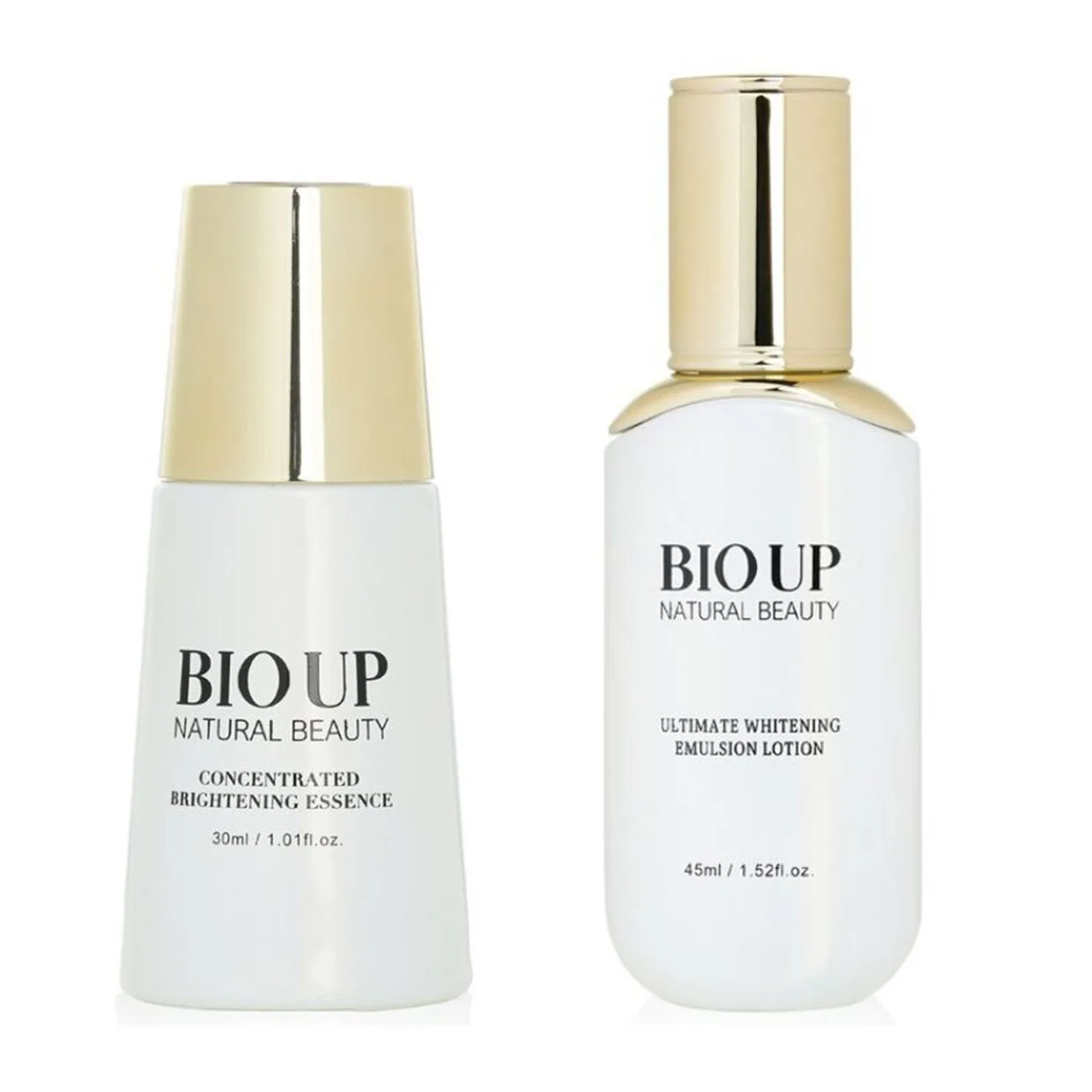 BIO UP a-GG Ascorbyl Glucoside Concentrated Brightening Essence 30ml BIO UP a-GG Ultimate Whitening Emulsion Lotion