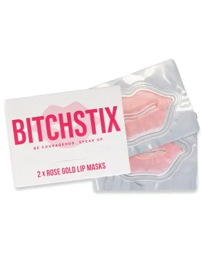 Bitchstix Rose Gold Lip Mask 2 pack