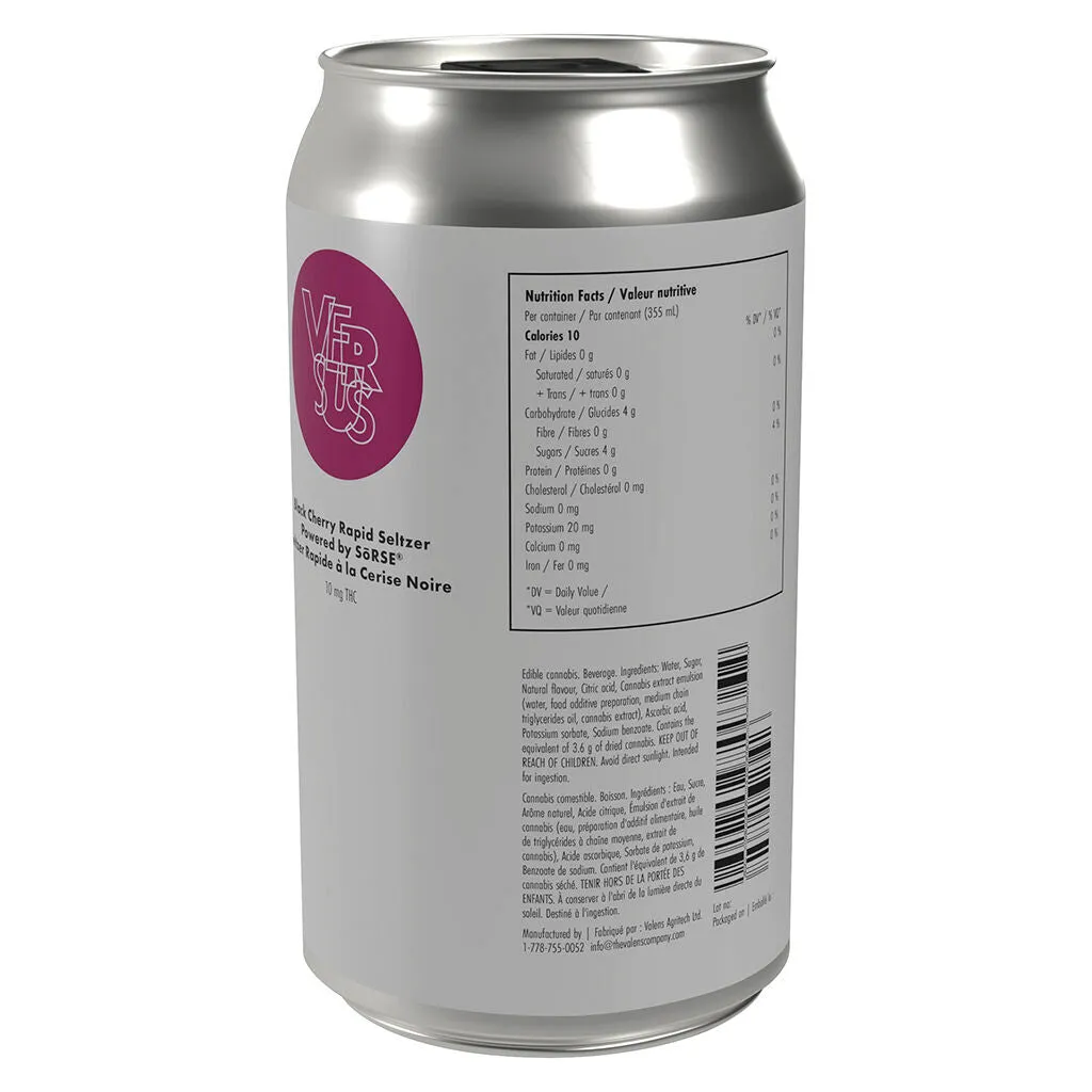 Black Cherry Rapid Seltzer