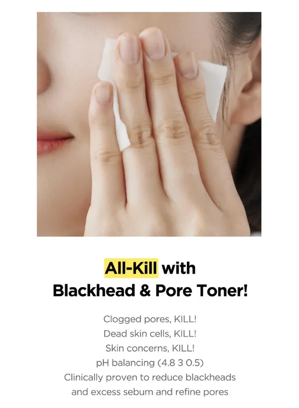 Blackhead Care 3-Step Set(Cleansing Oil   Toner   Cream)