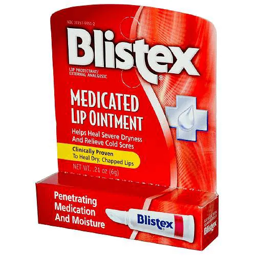 Blistex Medicated Lip Ointment for Dry Chapped Lip Healing