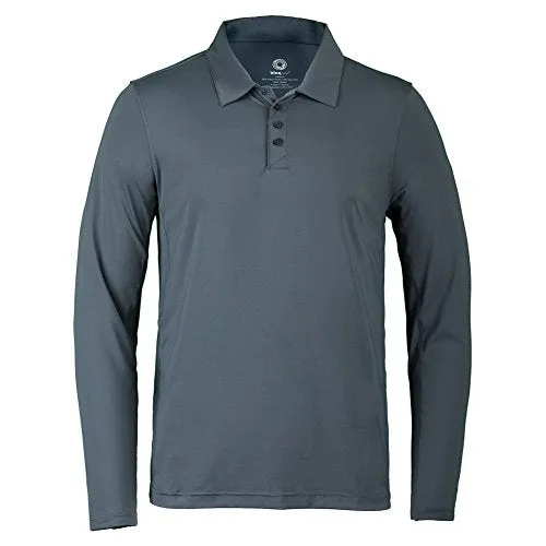 BloqUV Men's L/S Collared Shirt