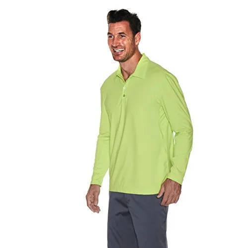 BloqUV Men's L/S Collared Shirt