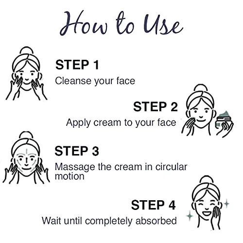 Blue Nectar Anti Aging Face Moisturizer - Natural Ayurvedic Saffron Cream for wrinkles and fine lines