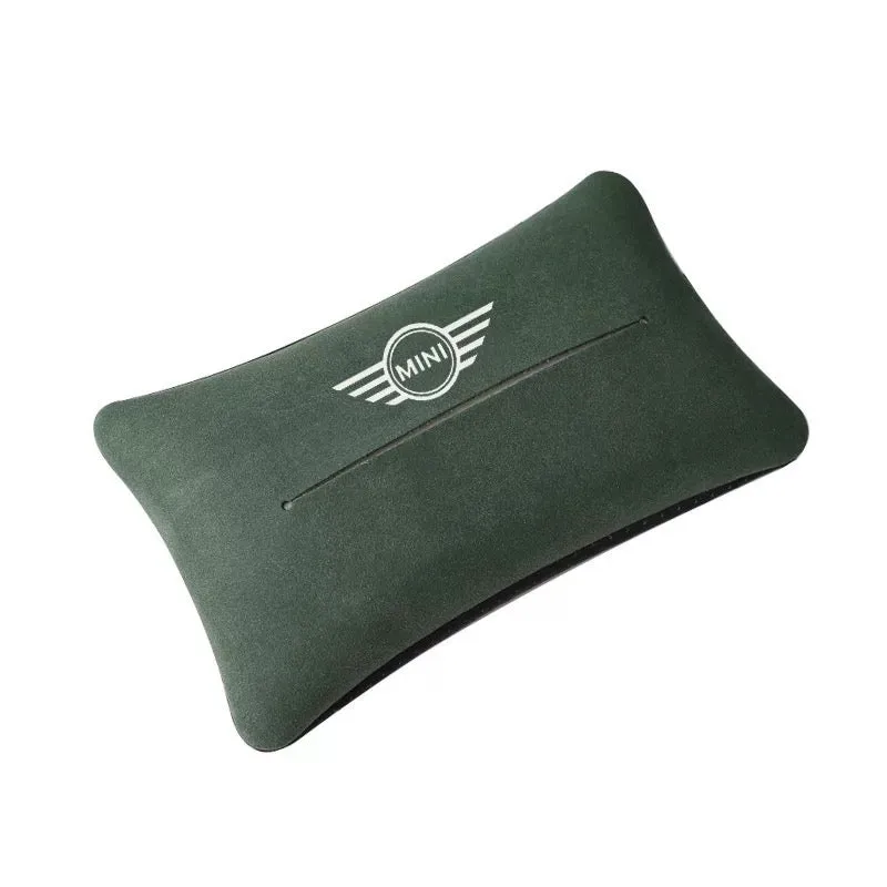 BMW Mini Sun Visor Tissue and Mask Box container-Green, Camel, Red, Black