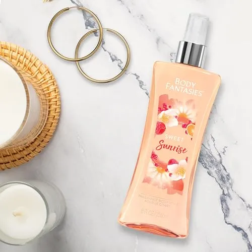 Body Fantasies Signature Fragrance Body Spray, Sweet Sunrise Fantasy, 8 Fluid Ounce