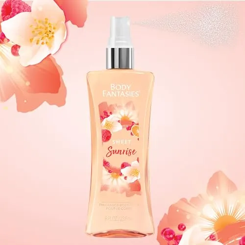Body Fantasies Signature Fragrance Body Spray, Sweet Sunrise Fantasy, 8 Fluid Ounce