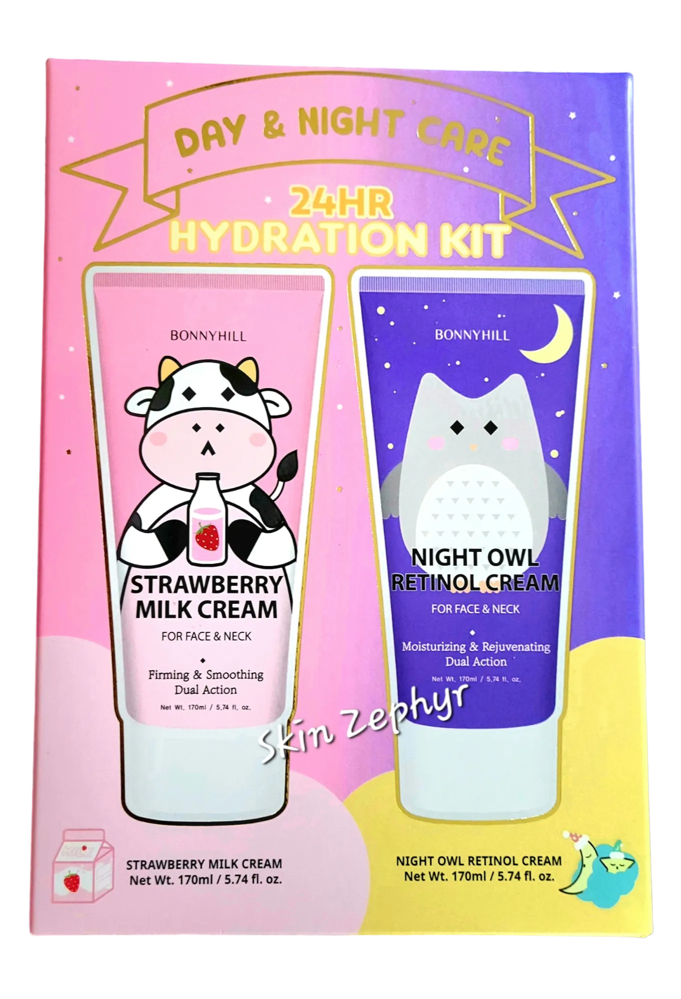 Bonnyhill Day and Night Care 24 Hydration Set