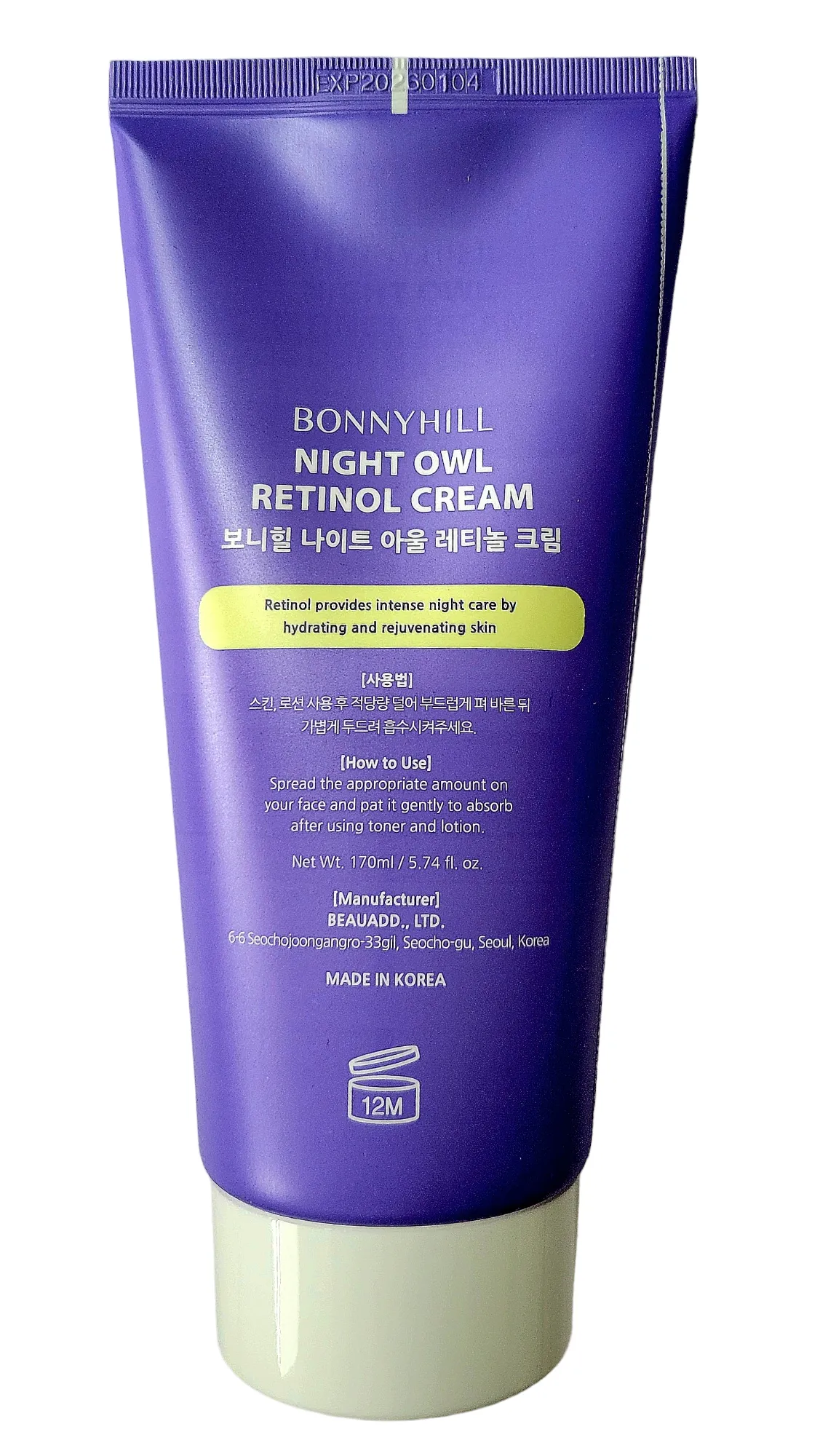 Bonnyhill Retinol Night Cream