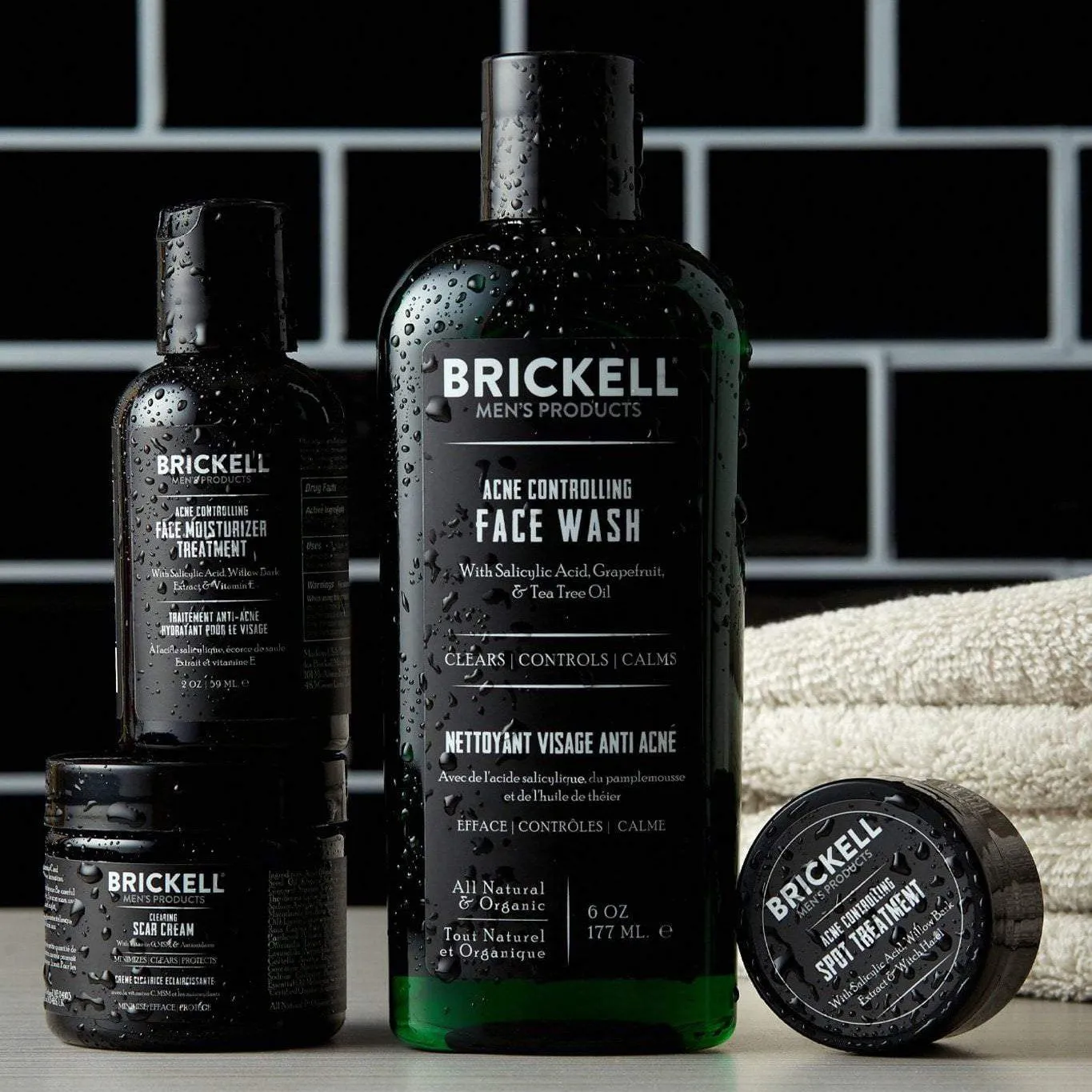 Brickell Acne Controlling System for Men