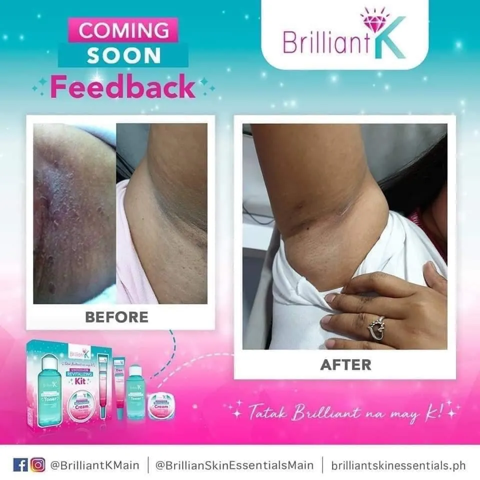 Brilliant K Underarm revitalizing kit