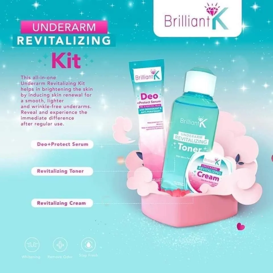 Brilliant K Underarm revitalizing kit