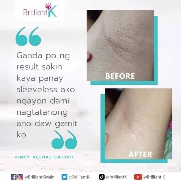 Brilliant K Underarm revitalizing kit