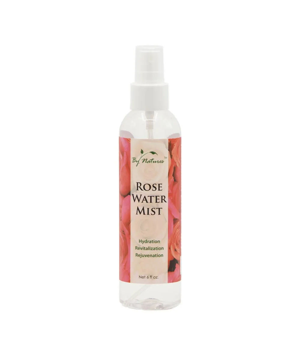 By Natures Rose Water Mist 6Oz