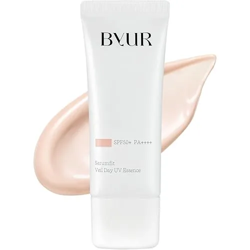ByUR Makeup Base Sunscreen Sunscreen UV Cut SPF50  PA     Tone Up Korea Serum Fit Veil Day UV Essence Sheer Pink