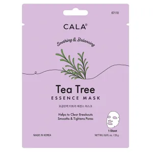 Cala Essence Facial Masks: Tea Tree (5 Pks)