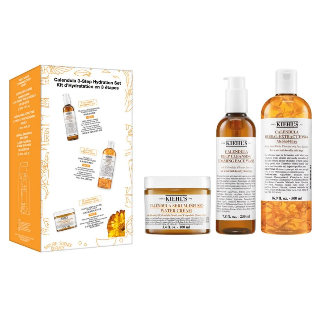 Calendula 3 Step Hydration Set