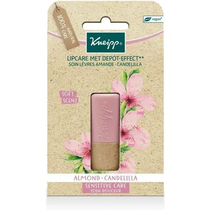 Care for sensitive lips "Almond Candelilla" 4.7 g, Kneipp