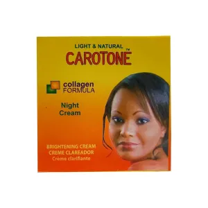 Carotone Light & Natural Brightening Night Cream - 18g