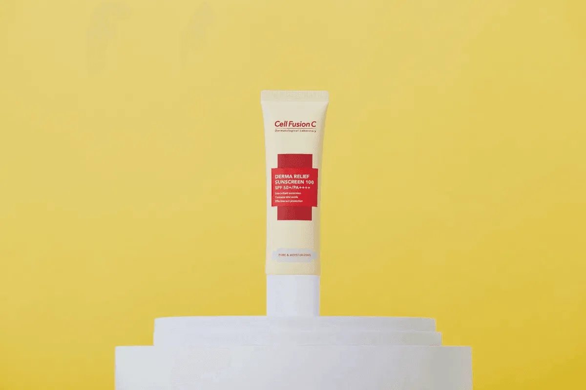 Cell Fusion C Derma Relief Sunscreen SPF50  / PA     - 50ml