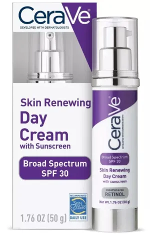 Cerave Skin Renewing Day Cream Spf 30  1.76oz/50ml New