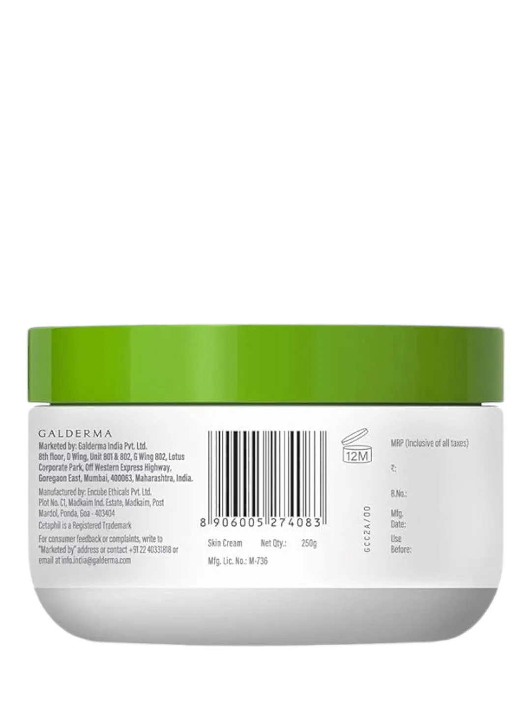 Cetaphil Moisturizing Cream for Intensive Hydration - 250g