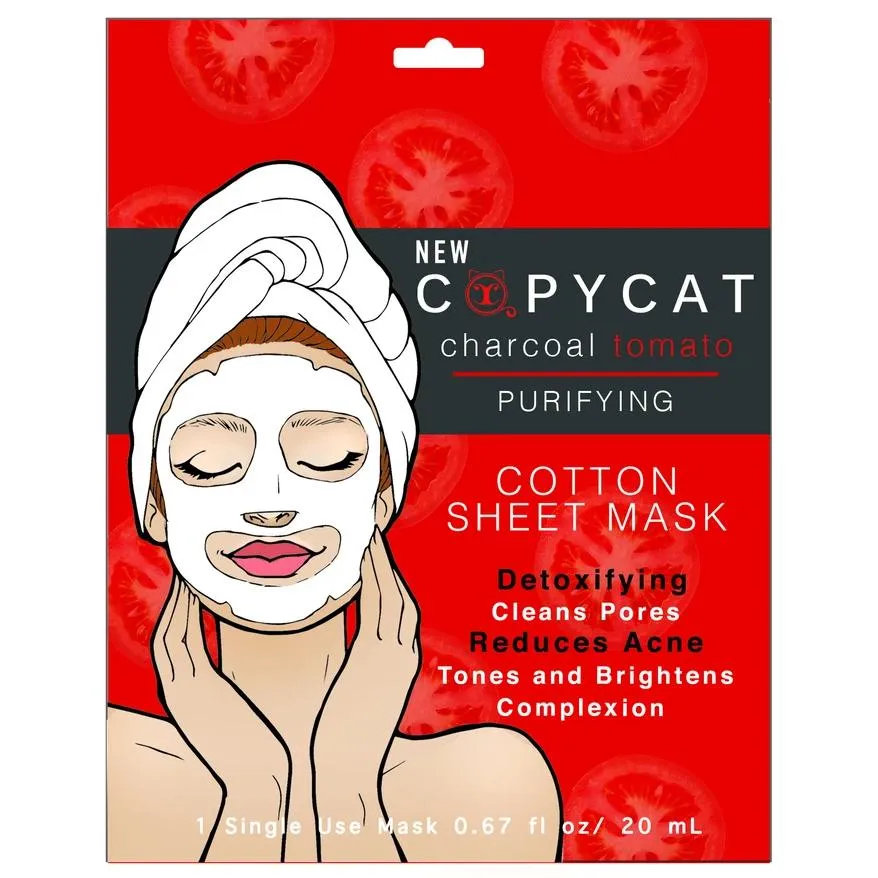 CHARCOAL / TOMATO SINGLE MASK - FM1