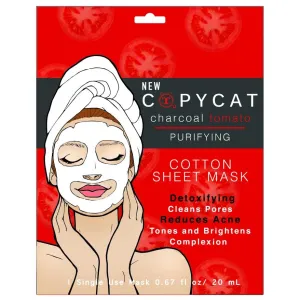 CHARCOAL / TOMATO SINGLE MASK - FM1