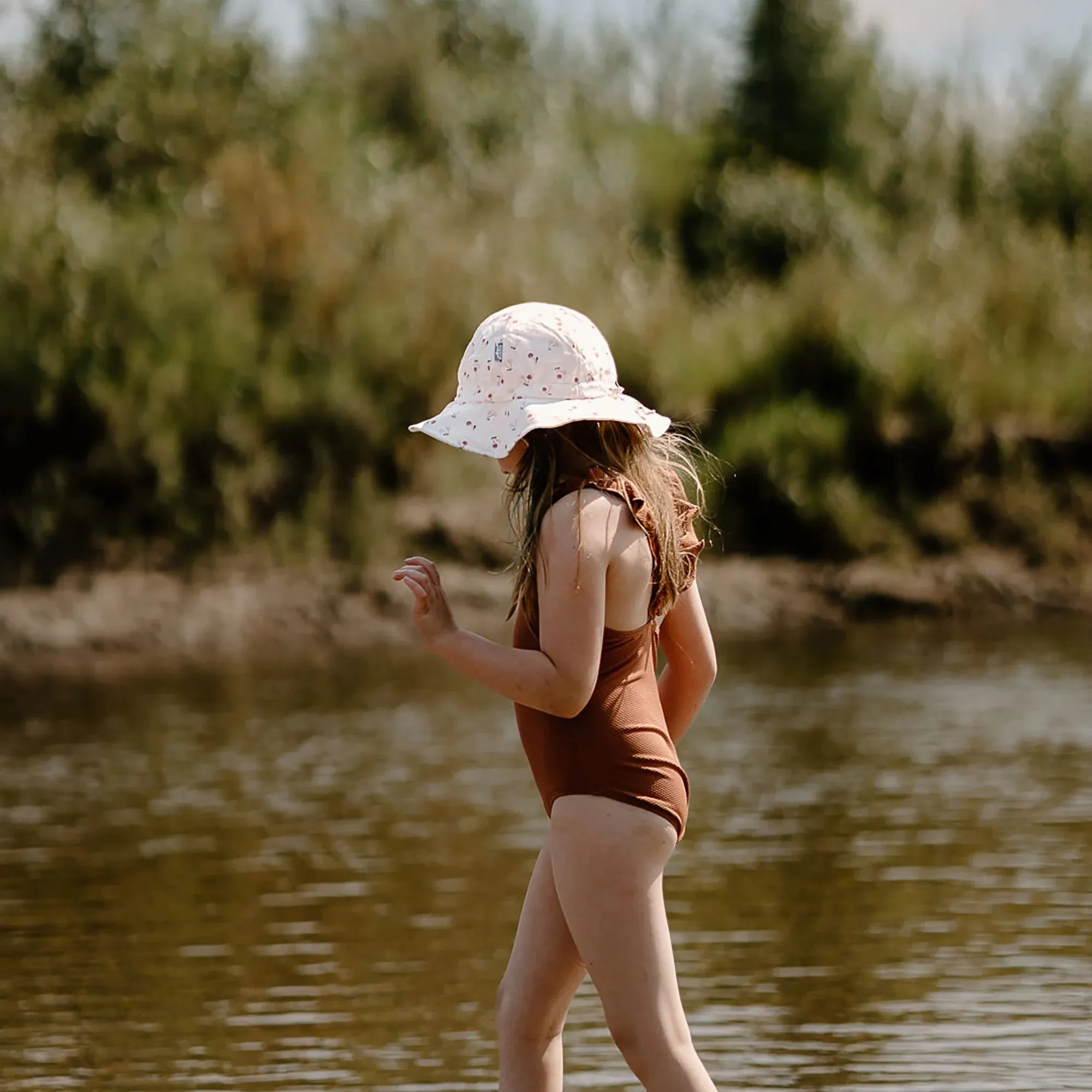 Cherries | Cotton Floppy Hat