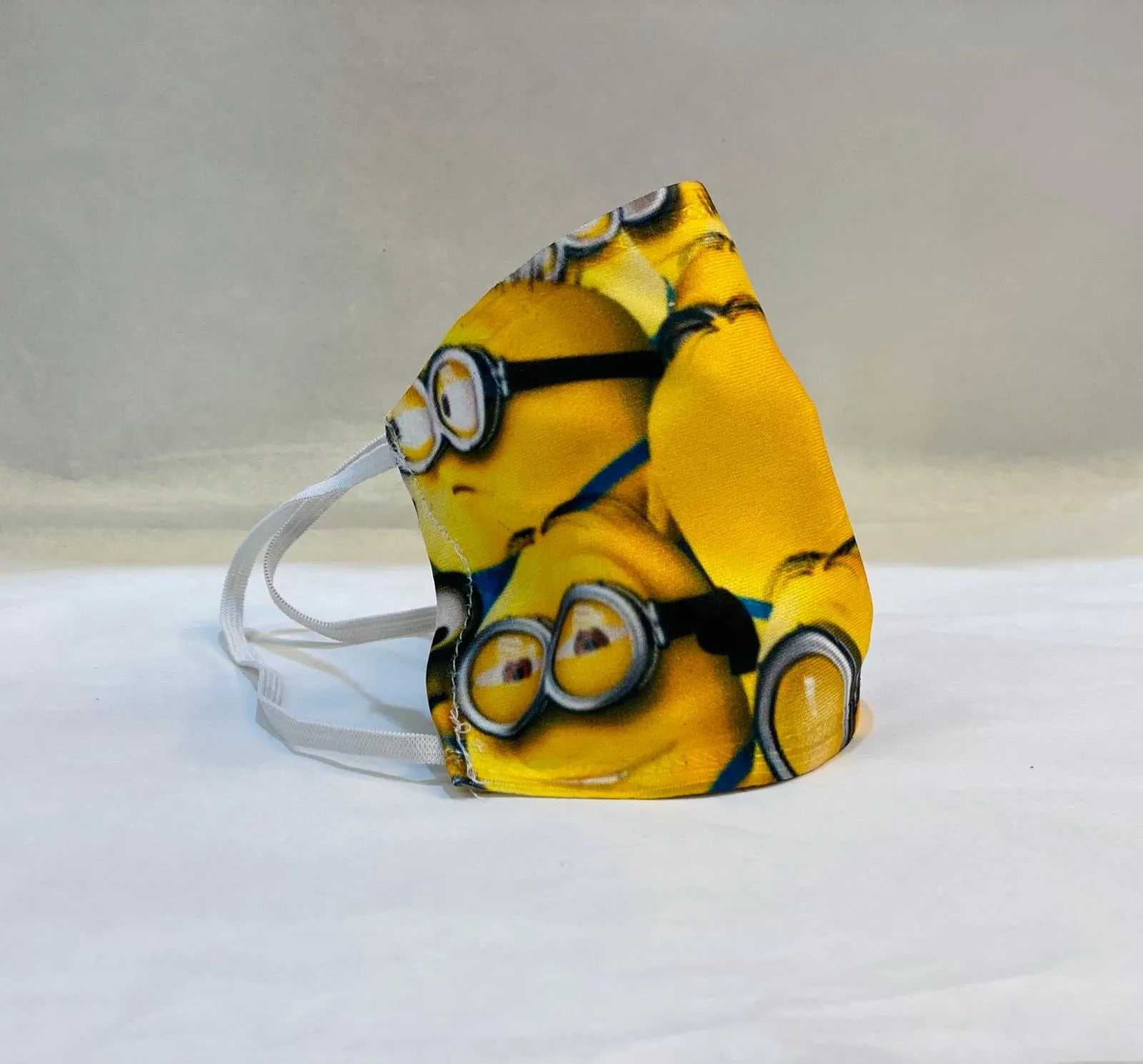 Children's Unisex Minions Digital Printed Cloth Face Masks