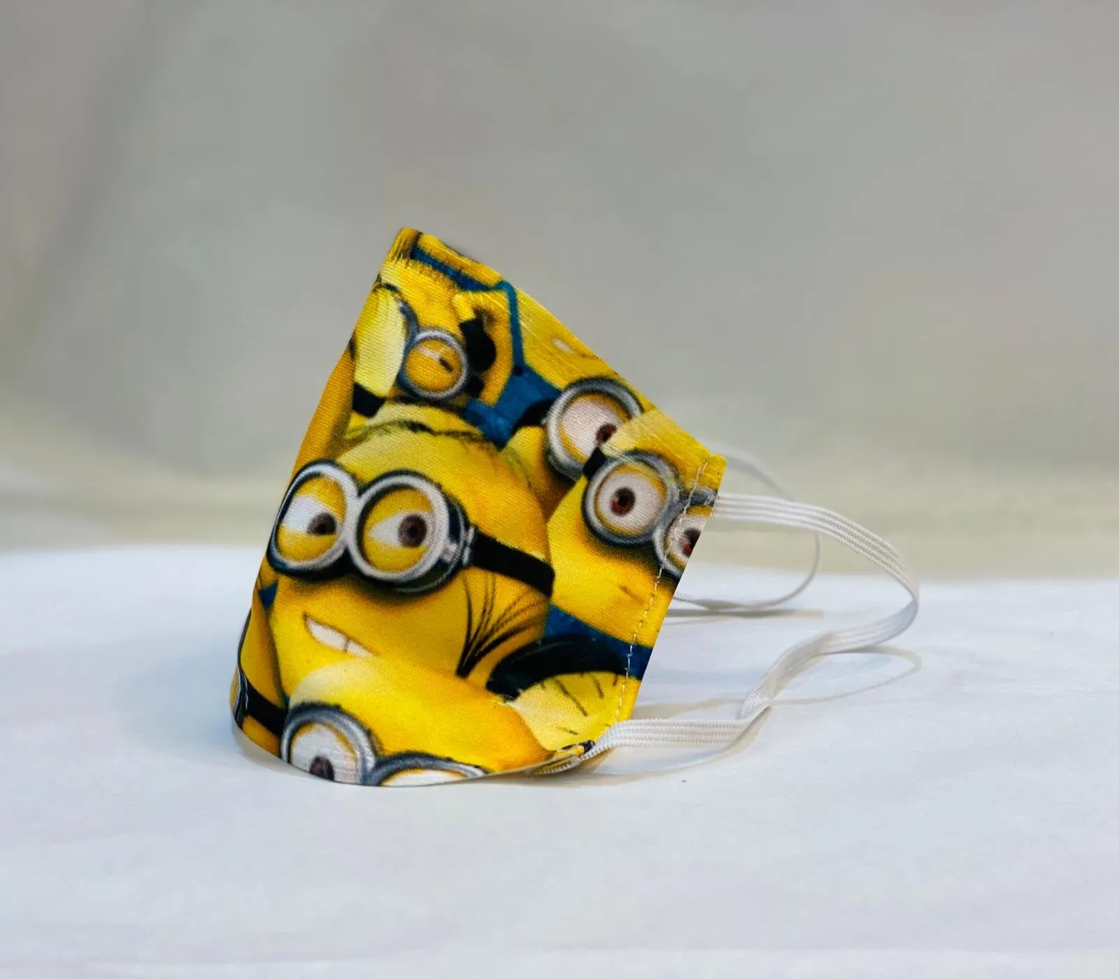 Children's Unisex Minions Digital Printed Cloth Face Masks