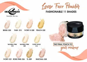 CHRISTINE OIL FREE LOOSE FACE POWDER IVORY II-328