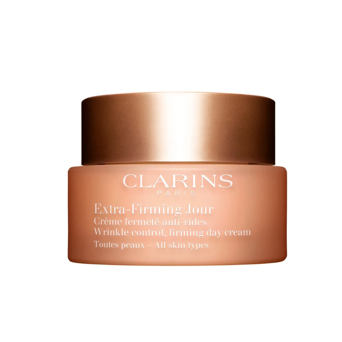Clarins Extra Firming Day Cream for All Skin Types.