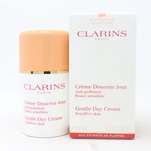 Clarins Gentle Day Cream Sensitive Skin  1.7oz/50ml New With Box