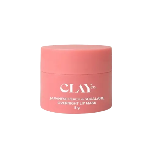 Clayco Japanese Peach & Squalane (Plant) Overnight Lip Mask