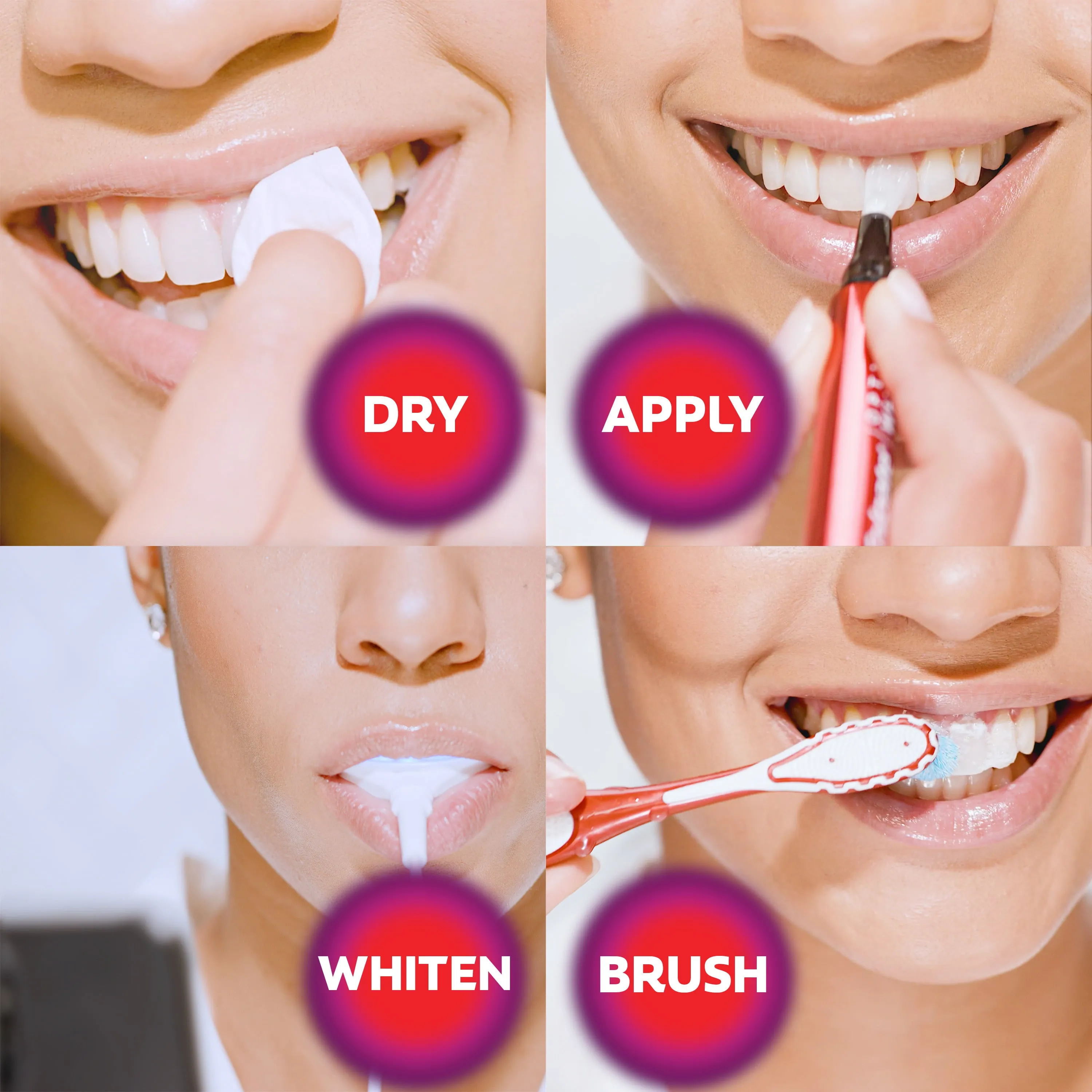Colgate Optic White ComfortFit LED Teeth Whitening Kit with LED Light and Whitening Pen