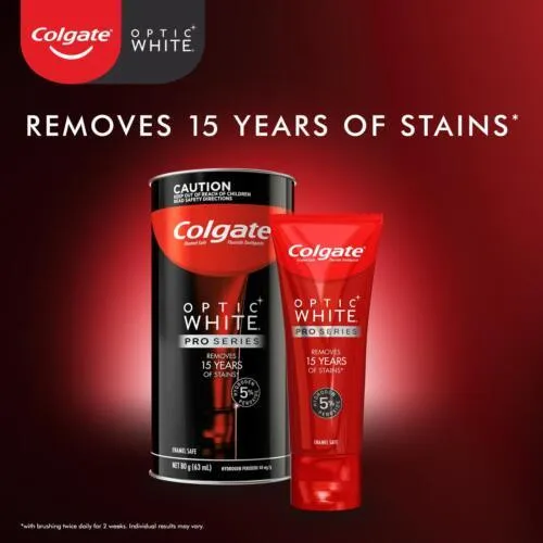 Colgate Optic White Pro Series Stain Shield Toothpaste 80g