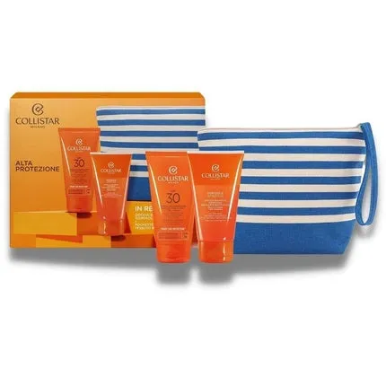 Collistar Kit Sun '23 Milk spray SPF20 200 ml Shower 150 ml Pouch