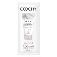 Coochy Shave Cream au Natural Foil Pack