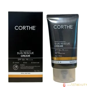 Corthe Dermo Protection Sun Rescue Cream 50g Spf50 Pa   
