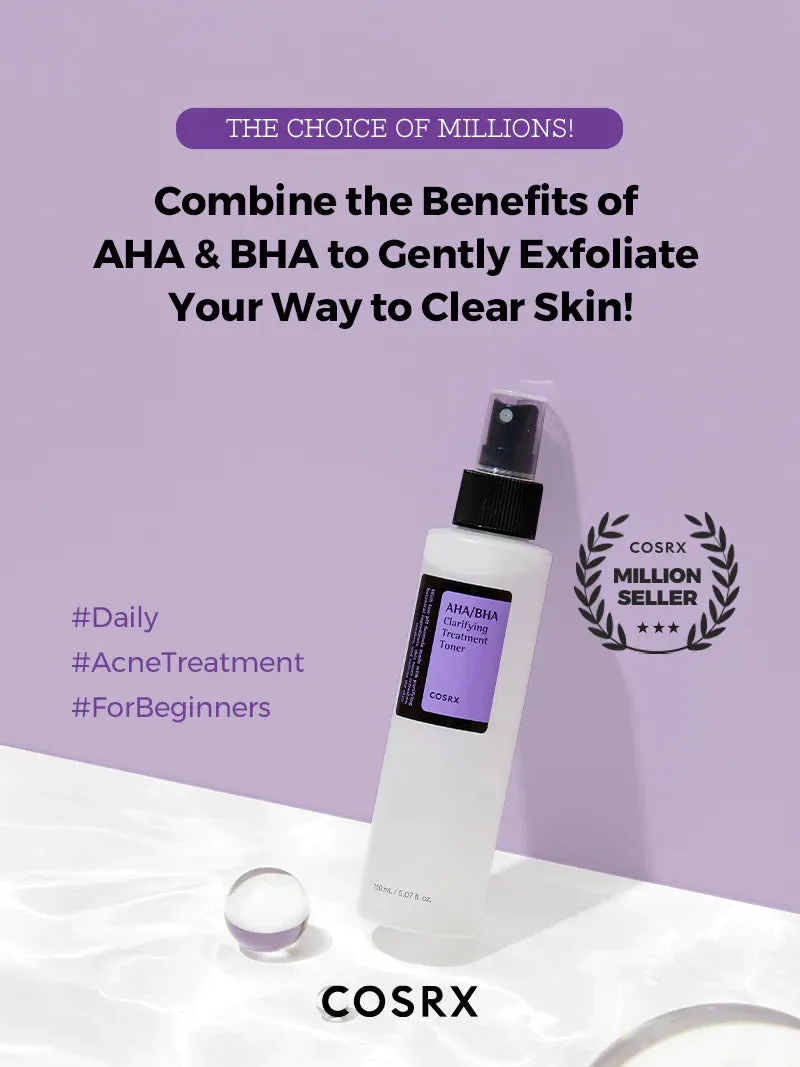 COSRX AHA/BHA Clarifying Treatment Toner (150ml)