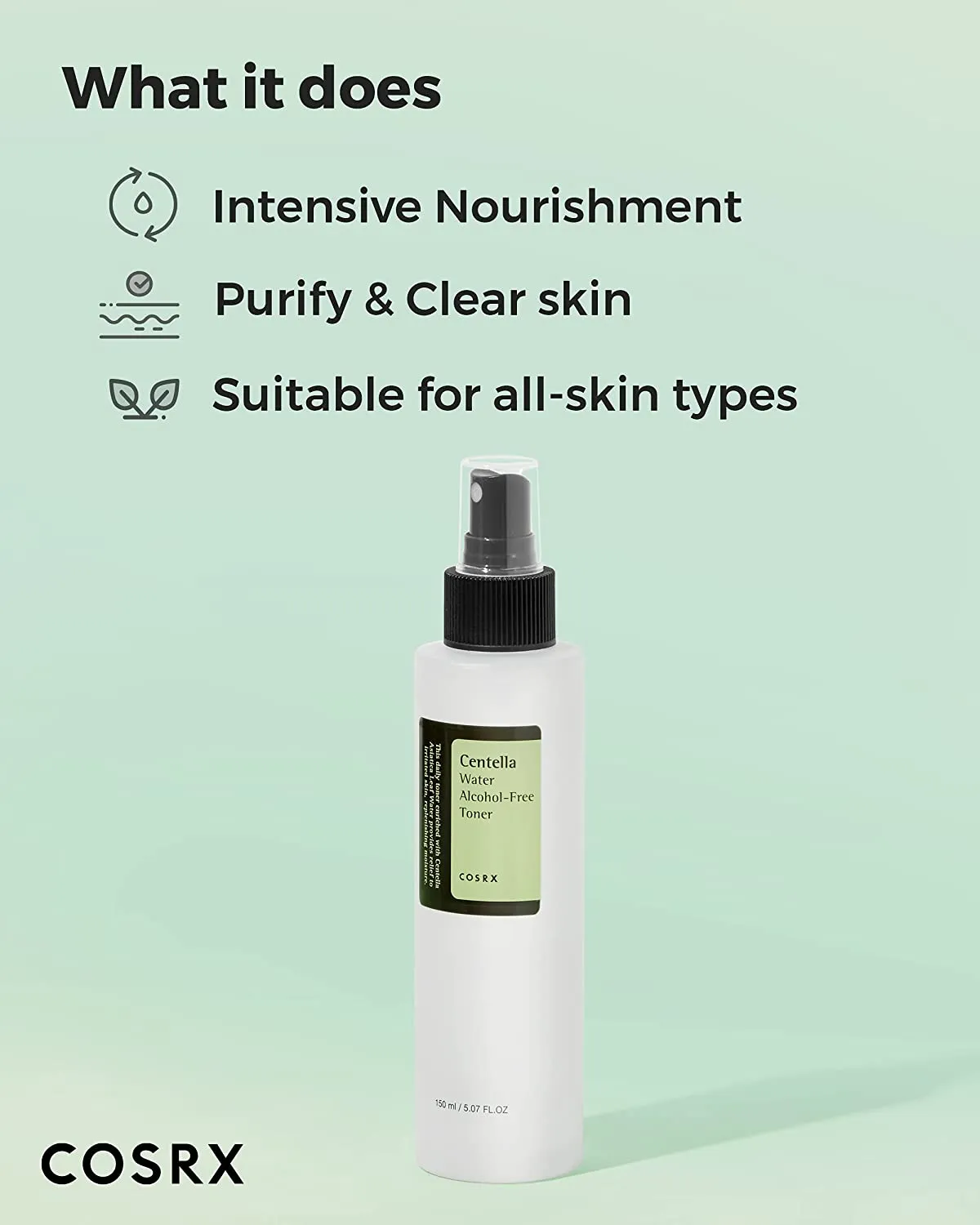 COSRX Centella Water Alcohol-Free Toner 150ml