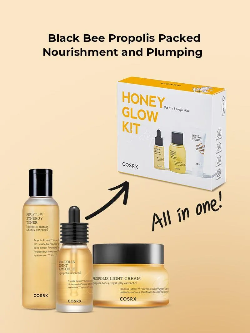 Cosrx - HONEY GLOW KIT- 3 step