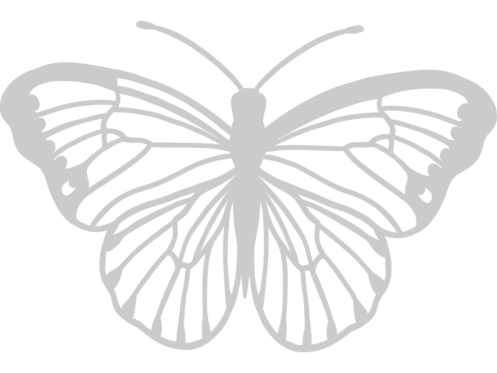 Crafter's Companion Mask - Fluttering Butterfly