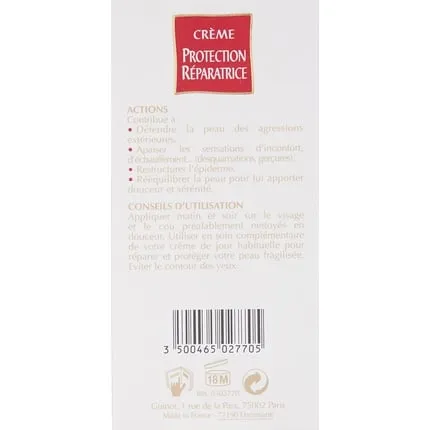Creme Protection Reparatrice Face Cream, 1.7 oz, Guinot